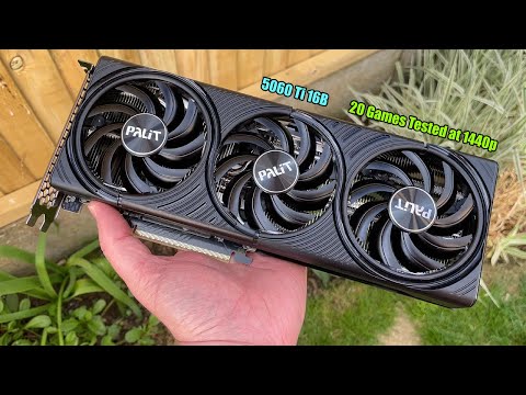 RTX 5060 Ti 16GB - 20 Games Tested at 1440p