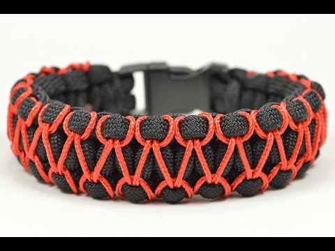 Make the 'Herringbone Stitched' Cobra Paracord Bracelet - Paracord.com