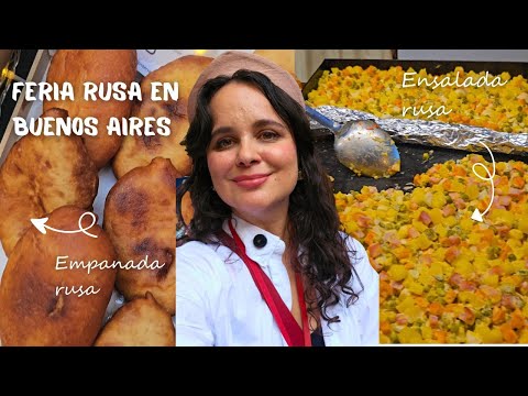 Feria de la comunidad rusoparlante en Argentina