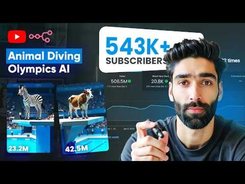 This AI System Auto-Creates Animal Olympics Videos (n8n No-Code)