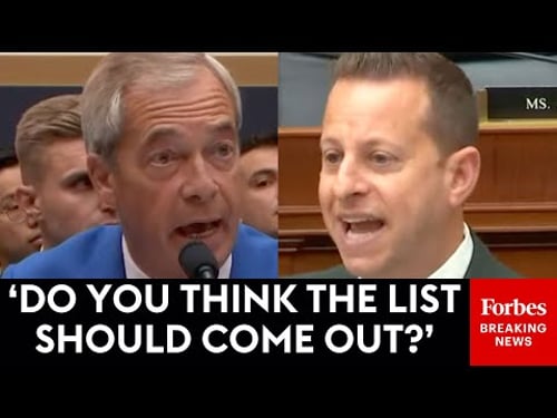 'I'm Being Very Polite...': Things Get Tense As Moskowitz Grills Farage About Epstein List