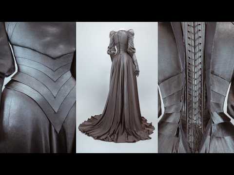 I made a Knights Armor... ⚔️ But It's a Dress! (No Metal, JUST Fabric)