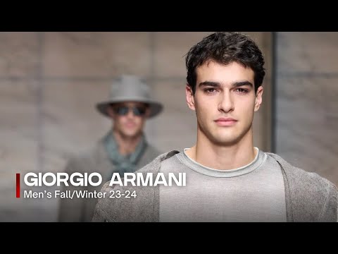 GIORGIO ARMANI Men’s Fall/Winter 23-24 Show | NEOMEN