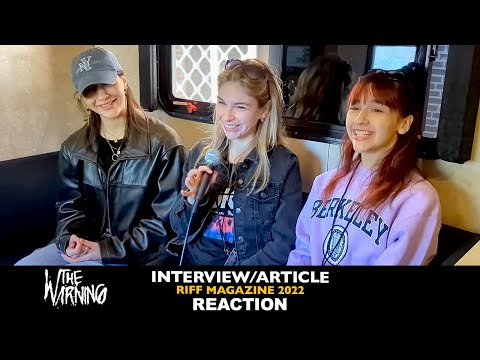Brothers REACT to The Warning: Interview and Article (Riff Magazine May 2022)
