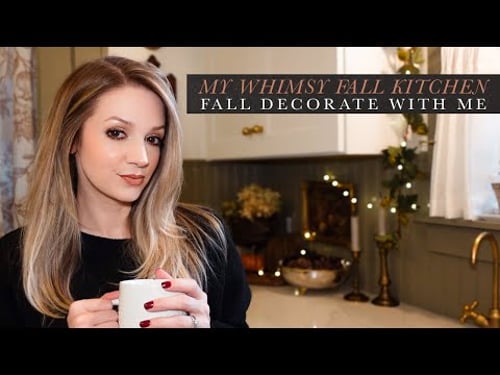 Cozy Fall Kitchen Decorate with Me & Fall Treats 🍂