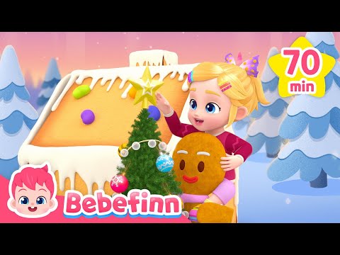 Bebefinn Gingerbreadman House +more Carols for KidsㅣSong Compilation