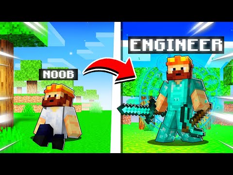 Engineer plays Minecraft for the first time!