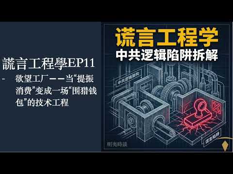 謊言工程學EP11 欲望工厂——当“提振消费”变成一场“围猎钱包”的技术工程