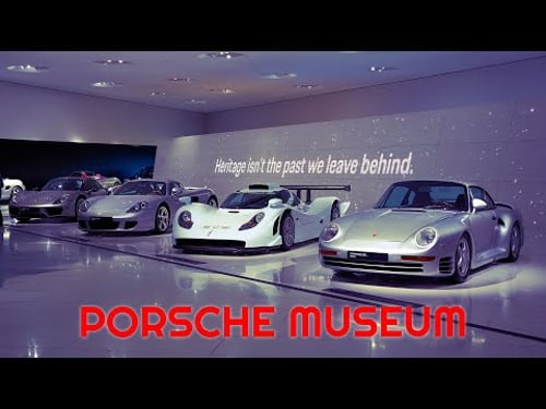 Visiting Porsche Museum