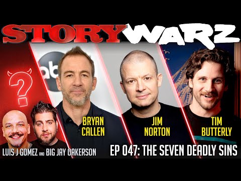 Jim Norton vs Bryan Callen vs Tim Butterly | Story Warz | Episode 047: The Seven Deadly Sins