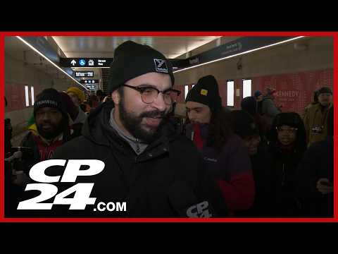 Riders react to taking the Eglinton Crosstown LRT for the first time