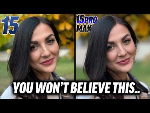 iPhone 15 vs 15 Pro & Pro Max - Ultimate Camera Review!