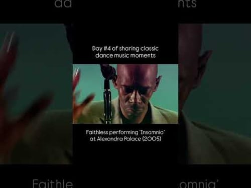 Is 'Insomnia' the ultimate dance anthem? #classicdancemusic #nostalgia