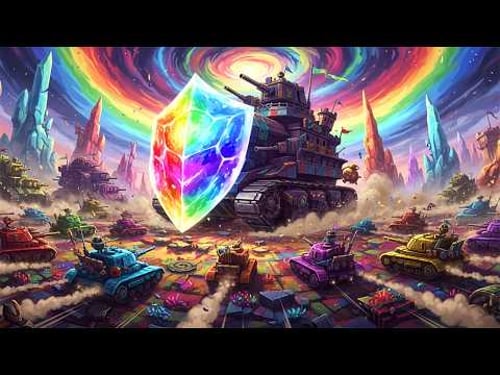 Defend Your CASTLE TANK From EVEN BIGGER CASTLE TANKS! - Wanderburg