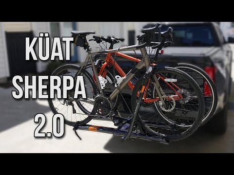 Kuat Sherpa 2.0 Unboxing, Setup, and Review - Best Lightweight Bike Rack