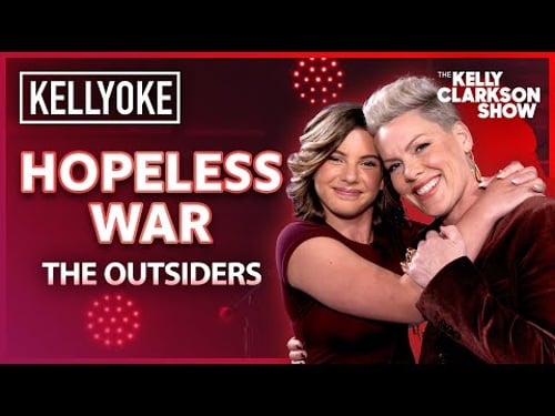 'Hopeless War' from 'The Outsiders' P!nk Duet With Daughter Willow | Cameo-oke