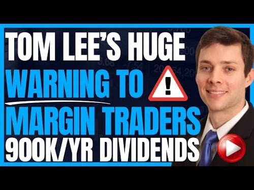 The Warning Tom Lee Just Gave To Margin Investors (High Yield Dividends) #Yieldmax #FIRE