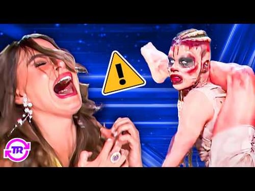 SCARIEST AGT Auditions That Will Make Your Skin Crawl! - Friday the 13th SPECIAL
