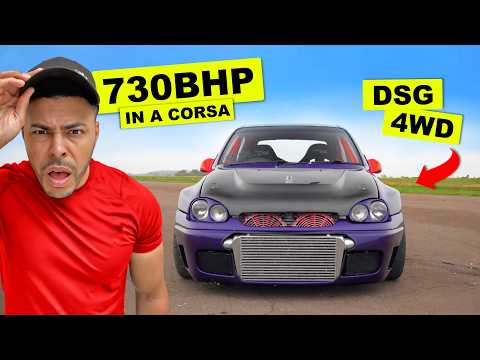 90's CORSA DESTROYS THE RUNWAY! MOST BRUTAL LAUNCH EVER?