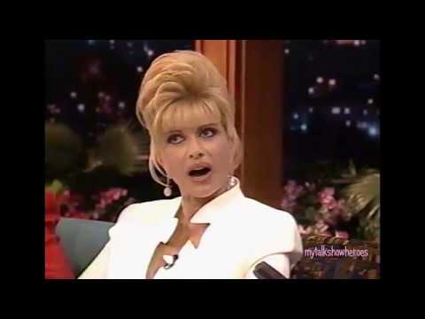 IVANA TRUMP has FUN with LENO