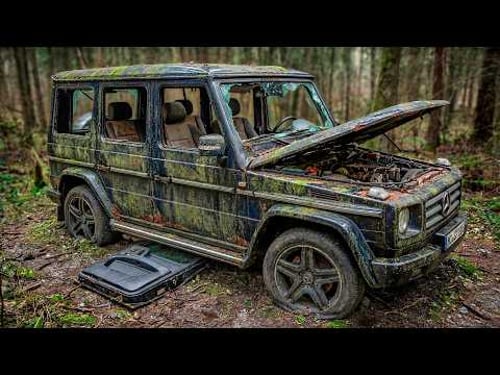 FULLY Restoration Abandoned MERCEDES G-WAGON | Restoring Old G63 AMG FORGOTTEN 50 Years
