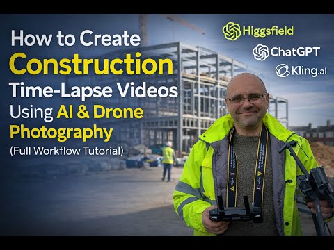 How to Create Construction Time-Lapse Videos Using AI & Drone Photography (Full Workflow Tutorial)