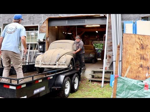Will this Barn Find Old Car Start? - Found & Rescued 1958 VW Beetle