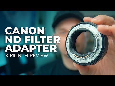 Canon Drop In Variable ND Filter EF to RF Adapter (Worth The Money?)