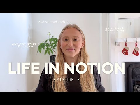the concept of relational databases | episode 2 - life in notion | haley flanagan