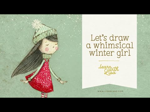 Procreate Drawings: add whimsical details and texture