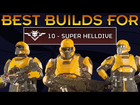 Helldivers 2 - my best loadouts for super helldive (Guide and Tips)