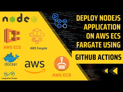 Deploy NodeJS Application On AWS ECS Fargate Using GitHub Actions