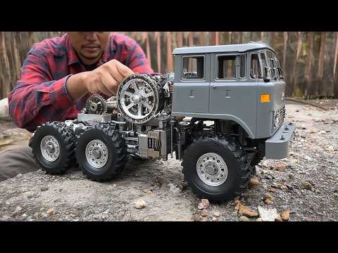 Man Builds Miniature RC TRUCK Using Only PVC | Start to Finish by @NHT creation