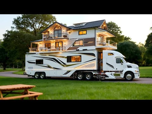 Is This the World’s Most Luxurious Truck Home? You Won’t Believe What’s Inside!Short
