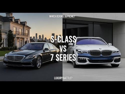 The Ultimate Luxury Sedan Showdown: Mercedes S-Class vs BMW 7 Series