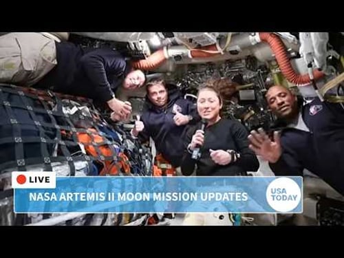 Live: NASA Artemis II moon mission updates as Orion travels through space