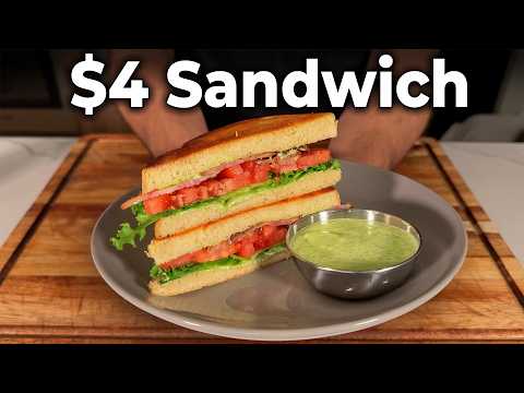 This Sandwich Cost $4 But Tastes Expensive! (Let me Show you Why)