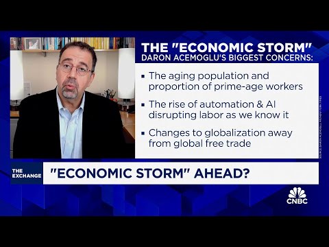 America is unprepared for 'economic storm' caused by AI, says MIT's Daron Acemoglu