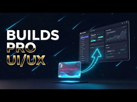 Build a BEAUTIFUL AI Websites & Apps with REAL UI/UX (No Code Tutorial)