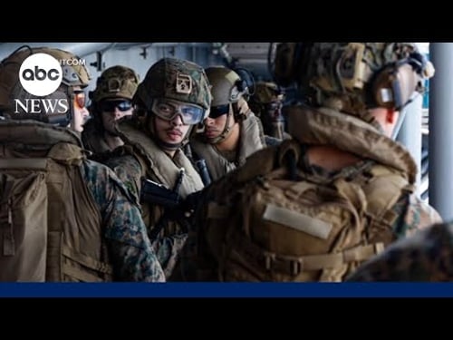 US says 1st ground forces arrived in Middle East