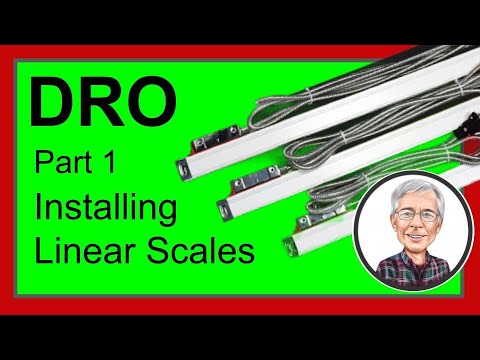 DRO Part 1 - Installing the Linear Scale on my Well Index Milling Machine