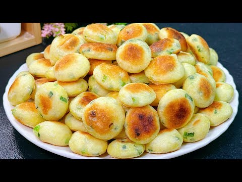 1 Bowl of Flour,2 Eggs:Breakfast Ready in 5 Minutes, Tastier than Buns!