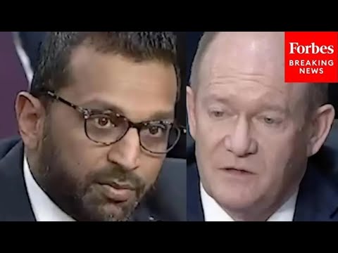 Chris Coons Asks Kash Patel Point Blank: Have You Ordered FBI Firings For Investigations Into Trump?