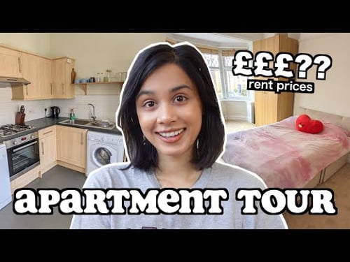 My London Apartment Tour (apartment hunting + rent prices)