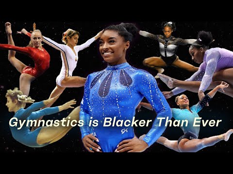 is gymnastics becoming a black sport?