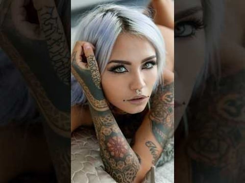 Most Beautiful Tattooed Women