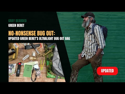 UPDATED! Green Beret's Ultralight Bug Out Bag with Gear Recommendations