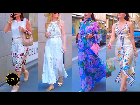 How to Dress Like an Italian - Effortless at +28 C Beautiful Summer Outfit Italian Street Style 2025