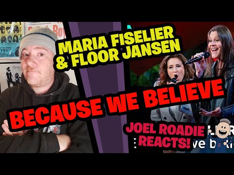 Maria Fiselier & Floor Jansen - Because we believe (Beste Zangers KiKa special) - Roadie Reacts