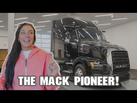 Driving and Learning about the BRAND NEW Mack Pioneer!